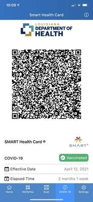 smart health card louisiana|Capabilities – LA Wallet.